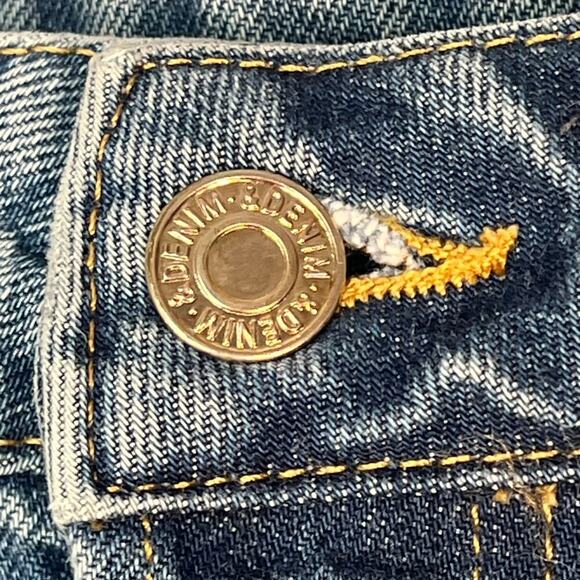 H&M Denim Medium Blue Jean Denim Mini Skirt - Picture 6 of 12